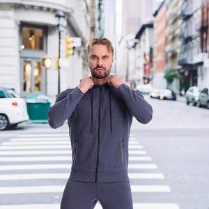 Survêtement de course en gros pour hommes, qualité supérieure avec poche zippée, nouveau design respirant et à séchage rapide, unisexe pour la saison hivernale - Product Image 3