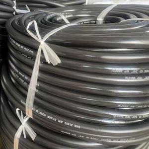 S DOT SAE J1402 <span class=keywords><strong>3</strong></span>/8インチ 1/2インチ エアブレーキホース エアブレーキラインホース 自動車用エアブレーキシステム用ホース - Product Image 2