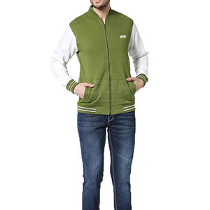 Custom Made Design Breathable Comfortable Stand Collar Front Logo Bomber <b>Jacket</b> for <b>Men</b> <b>Long</b> Sleeves Best Selling Winter <b>Jacket</b> - Product Image 3