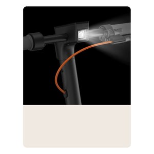 Trottinette électrique MI 6 Lite (21,6 V 300 W ; roue de 10 pouces) noire BHR08R7EU Produit et appareil pour maison intelligente - Product Image 5