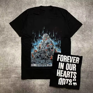 Camisetas DTG con Logotipo Personalizado OEM, Camisetas de Algodón 100% Pesado para Hombre, Camiseta Cuadrada con Estampado para Hombre - Product Image 6