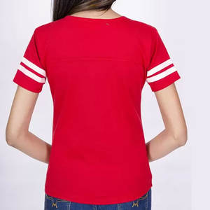 Camisetas de algodón informales para mujer, estilos 2025, colores personalizados, patrón de estampado sólido cómodo y transpirable para verano, tallas XL en oferta - Product Image 2