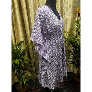 Robe Kaftan Chic et Polyvalente avec Taille Empire, Taille Unique, Respirante et Longue pour le Bureau - Product Image 2