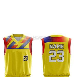 Ensemble d'uniformes de basketball personnalisés par sublimation, abordable, faible MOQ, vêtements de sport, vêtements de basketball, maillot de basketball respirant - Product Image 4