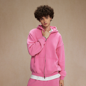 Sudaderas con Capucha para Hombre al por Mayor, Personalizadas, Unisex, Estilo Urbano, Gruesas, Lavadas, Corte Regular, Estilo Vintage - Product Image 2