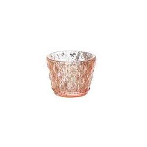 Elegante portavelas de metal para té, decoración navideña para el hogar con elegantes portavelas de cristal votivo - Product Image 2