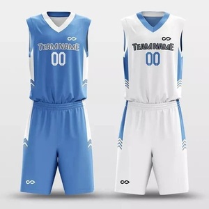 Maillots de basket-ball personnalisés de haute qualité pas cher respirant séchage rapide sublimation vêtements de sport d'été grande taille - Product Image 2