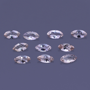 มอร์แกนไนต์สีพีชธรรมชาติ6ชิ้นขนาด7x3.5มม. 2.1ตัดมาร์กีเซลสินค้าคุณภาพสูงมอร์แกไนท์อัญมณีหลวมด้านหน้าเรา $58.5 - Product Image 5