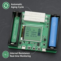Testeur de résistance interne de la batterie pour système de test d'âge des batteries au lithium 18650 21700