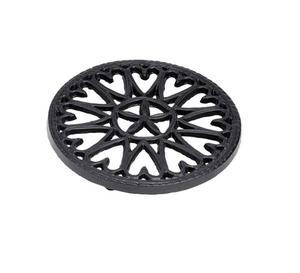 Cast Iron Round Shaped <b>Trivet</b> for Tableware Cast Iron <b>Trivet</b> for Tabletop Metal Plate Stand Elegant in Wholesale Cheap Price - Product Image 6