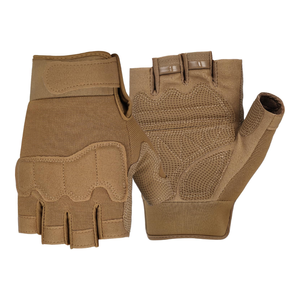 Guantes de Ciclismo de Medio Dedo con Estampado de Camuflaje Invernal, Logotipo Personalizado, Térmicos, Resistentes al Viento, Ecológicos, de Neopreno/Cuero/Poliéster - Product Image 2