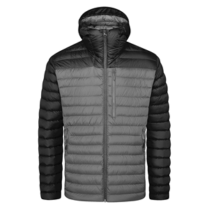 Nueva moda High Street Solid Men's Winter Puffer Jacket con capucha Stand Collar Cierre de cremallera Impermeable Ecológico Ropa de calle - Product Image 1