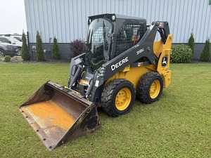 NEW/USED 2024 Johnn Deeere 318G Skid Steer <b>Loader</b> Front Type Wheel Motor Engine Bearing Pump Gearbox PLC Core Components - Product Image 1