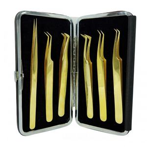 ชุดปากคีบต่อขนตาแบบกำหนดเองเป็นมิตรต่อสิ่งแวดล้อมใหม่ชุดอุปกรณ์เล็มขนตาสแตนเลสสำหรับเขียนคิ้ว - Product Image 1