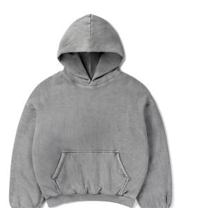 Sudadera de talla grande para hombre, sudaderas con capucha, Jersey, sudaderas con capucha de lana, sudaderas con capucha en blanco de gran tamaño, logotipo personalizado básico, mezcla de algodón - Product Image 1