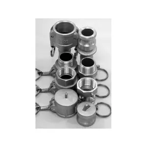 Acoplamientos rápidos de alta calidad, serie Camlock en acero inoxidable AISI 316 con junta estándar en EPDM para exportación - Product Image 1