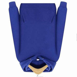 High Quality Cotton Terry Oversize Hoodie Streetwear <b>Thick</b> <b>Fleece</b> Drop Shoulder Plain Blank Custom <b>Men</b> Hoodies - Product Image 4