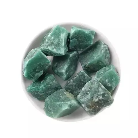 Super Sell 2023 Natural Green Aventurine Raw Rough Stone For Multi Purpose Uses Stone By Indian Manufacturer
