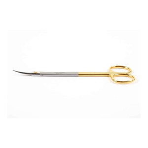 Tijeras Quirúrgicas Curvas Kelly de Acero Inoxidable Profesional, Instrumentos Quirúrgicos Manuales Reutilizables de Alta Calidad con Agarre Práctico - Product Image 1