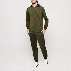Haute qualité hommes survêtement utilisation extérieure régulière survêtements d'entraînement pour hommes survêtement de course Hoddies Jogging costume - Product Image 3