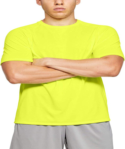 Camiseta de poliéster 100% para hombre, alta calidad, cómoda, Media manga, a la moda, estirable, de talla grande, logotipo personalizable - Product Image 3