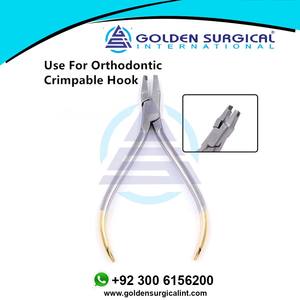 Alicates de ortodoncia, alicates de corte de extremo distal, cortador de ligaduras, pinzas para quitar bandas, juego dental de acero inoxidable, instrumentos quirúrgicos - Product Image 3