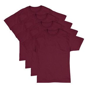 T-shirt pour hommes de couleur marron sur mesure OEM avec un matériau en coton de qualité supérieure respirant à séchage rapide avec taille de couleur et logo - Product Image 5