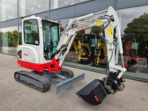 Mini-excavatrice sur chenilles d'occasion Takeuchi TB225/TB260 de 2,5 tonnes, moteur hydraulique, boîte de vitesses et pompe durables, vente en gros - Product Image 1