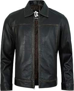 Chaqueta de cuero de moda para hombre hecha a medida de alta calidad más vendida, ropa de moda de invierno con material de tela nueva condición - Product Image 2