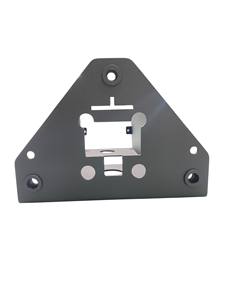 Support en tôle pour équipement électrique industriel, cadre de montage en acier inoxydable et zinc, revêtement poudré, pièce OEM, garantie de 3 ans - Product Image 5