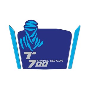 Protection de pare-brise Yamaha Tenere 700 2022, autocollant en résine de gel 3D - Product Image 2