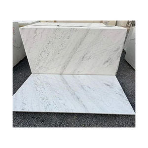 Marbre blanc Pista de luxe avec surface lisse et veines subtiles pour cuisines, salles de bain, salons et couloirs - Product Image 5