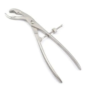 คีมจับกระดูกแบบกำหนดเอง 15 ซม. สำหรับศัลยกรรมช่องปาก ห้องปฏิบัติการทางการแพทย์ คีมจับกระดูก สแตนเลสเยอรมัน - Product Image 1