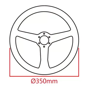 Volant de course universel en PU - Product Image 5