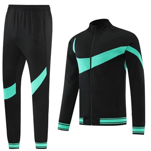 Ensemble de jogging décontracté pour homme, deux pièces, imprimé uni, confortable, respirant, poids moyen, 100% coton, pour la salle de sport, l'entraînement et les sports - Product Image 5