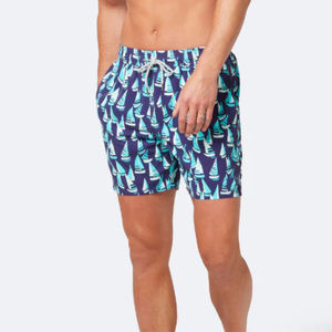 กางเกงว่ายน้ำสำหรับผู้ชายกางเกงขาสั้นสำหรับตกปลาน้ำหนักเบาพิมพ์ลายซับลิเมชันแห้งไวแบบซับลิเมชันขนาดพลัสไซส์ออกแบบโลโก้ได้ตามต้องการ - Product Image 2