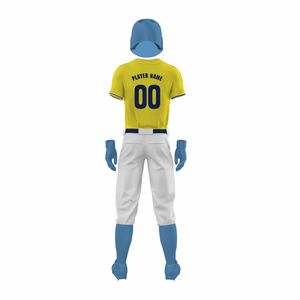 Nuevo uniforme de béisbol para hombres adultos 100% poliéster tela suave liso en precio razonable uniforme de béisbol - Product Image 3