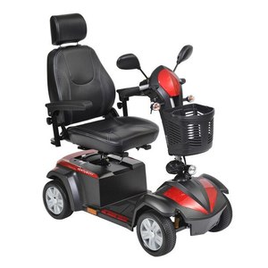 Trottinettes électriques à 4 roues, robustes, longue autonomie, trottinette électrique légère pour personnes handicapées - Product Image 3