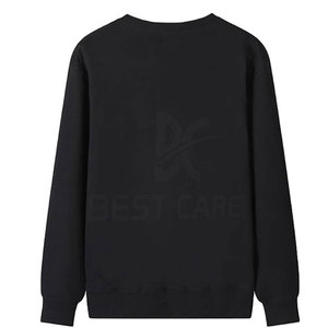 Sweat-shirt avec strass pour hommes de grande taille et de couleur contrastée Vêtements pour hommes Sweat-shirt avec strass Pull-over pour hommes Sweatshirts - Product Image 2