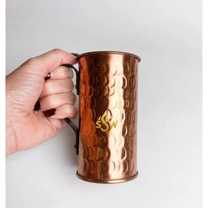 Premium Eco-Friendly Copper <b>Mugs</b> with Customizable Logo Tall Handcrafted Metal Moscow Mule <b>Mug</b> for Beer Teacup Coffee Gift - Product Image 1