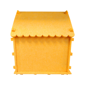 Nichoir pour chat insonorisé écologique personnalisable, pliable, modulaire, en feutre acoustique, amovible, lavable, lits pour animaux de compagnie d'intérieur - Product Image 4