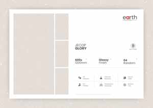 Dalles en porcelaine élégantes 600x1200 effet marbre brillant, grand format, pour les intérieurs résidentiels et commerciaux - Product Image 5