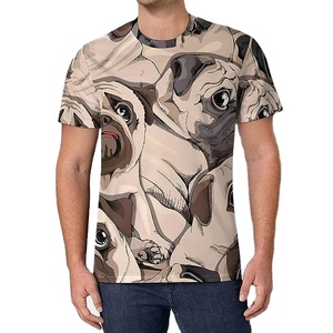 T-shirt pour homme en polyester léger à sublimation intégrale, tee-shirt de sport athlétique, impression personnalisée, fournisseur d'usine OEM, marque privée - Product Image 1