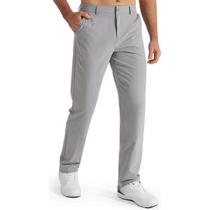 Pantalon de golf respirant avec logo personnalisé pour hommes pantalon OEM coupe extensible idéal pour offrir des événements de marque et des vêtements de sport - Product Image 1