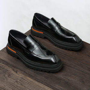 Zapatos de Invierno Forrados con Piel de Oveja Suave, con Interior Cálido y Ajuste Ajustable, Zapatos de Cuero para Hombre, Zapatos Casuales - Product Image 3