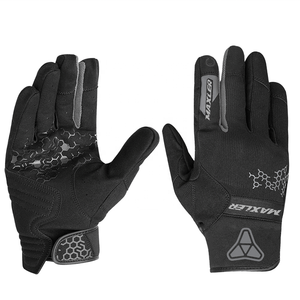Gants de moto pour hommes à doigts complets, gants courts de motocross alpins, protection anti-chute, gants de moto noirs, faible MOQ, sport - Product Image 1