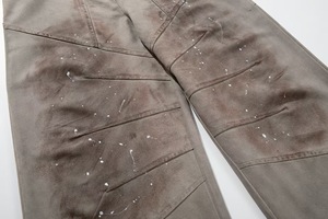 <span class=keywords><strong>Jean</strong></span> en denim <span class=keywords><strong>d</strong></span>élavé vintage coupe <span class=keywords><strong>d</strong></span>écontractée à jambes croisées, style streetwear hip-hop, <span class=keywords><strong>jean</strong></span> épais – Fournisseur populaire - Product Image 3