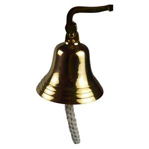 Campana colgante de latón macizo con diseño de rueda, estilo Vintage para decoración de hogar, oficina y escuela, campanas colgantes doradas - Product Image 2