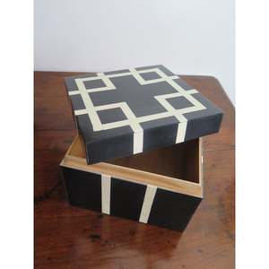 Boîte à bijoux et boîte à cadeaux en bois et os incrustés pour taille personnalisée prix bon marché avec produit de vente - Product Image 4