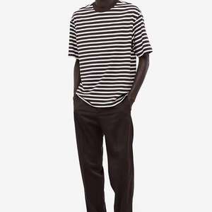 T-shirt à manches courtes à col rond pour hommes 100% coton à séchage rapide et durable couleur unie 200g tissu dernière conception vêtements d'extérieur - Product Image 3